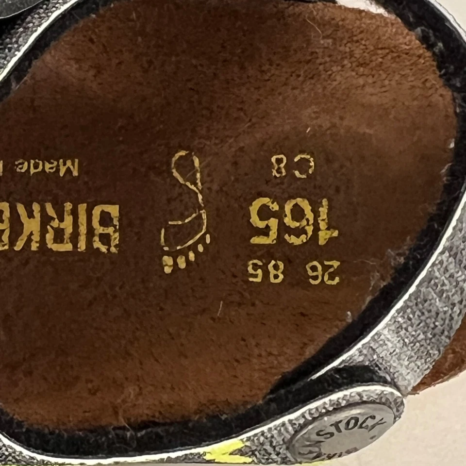 Birkenstock 凉鞋 纽约 儿童 城市迷彩 黄色,26 欧盟/美国 C8 标准版型 — 第 4/4 张图片