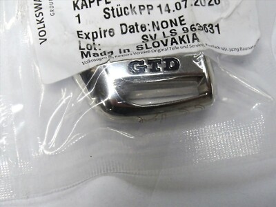 Genuine Volkswagen VW Golf GTD Mk7 2013-2019 Logo Key Top Cap 