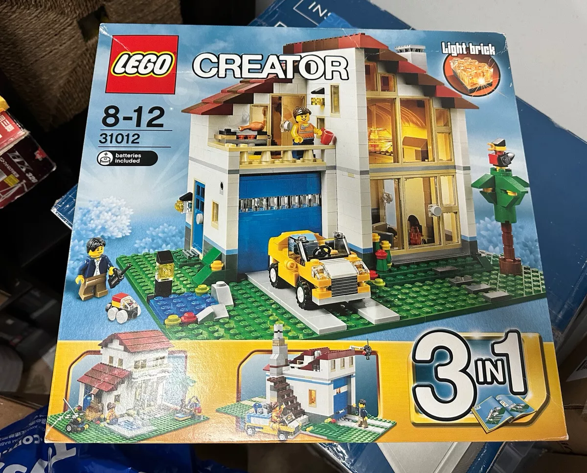 LEGO Creator 3-in-1 Family House 31012 2014 Retired SEALED 673419189699 | eBay