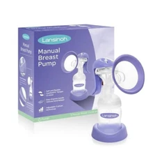 Lansinoh Manual Breast Pump for Breastfeeding - Brand New Sealed