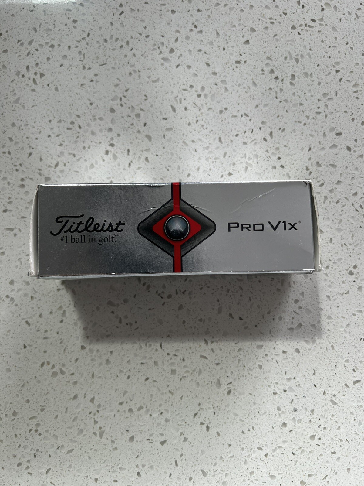 Titleist Pro V1xGolf Balls - White (3). Custom &ldquo;Mo | Fo&rdquo; Stamp.