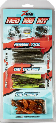 Z-Man 32-Piece Ned Rig Kit - Hot Colors