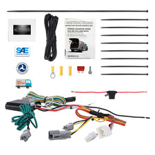 Trailer Wiring Harness For 2011-2020 Toyota Sienna 4-pin Built-in Converter Fuse