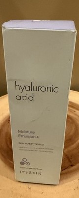 It's Skin - Hyaluronic Acid Moisture Emulsion+  Large Size 5.07 oz New In Box