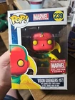 Funko Pop! Marvel #239 Vision Avengers #57 Collector Corps