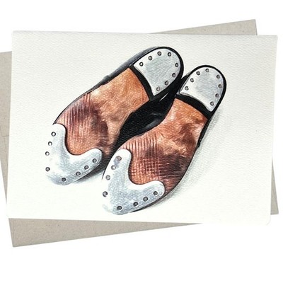 Tap Dance Card (1 Premium Card, 5X7 Inch) also for Tap Dance Teacher Thank Yo...
