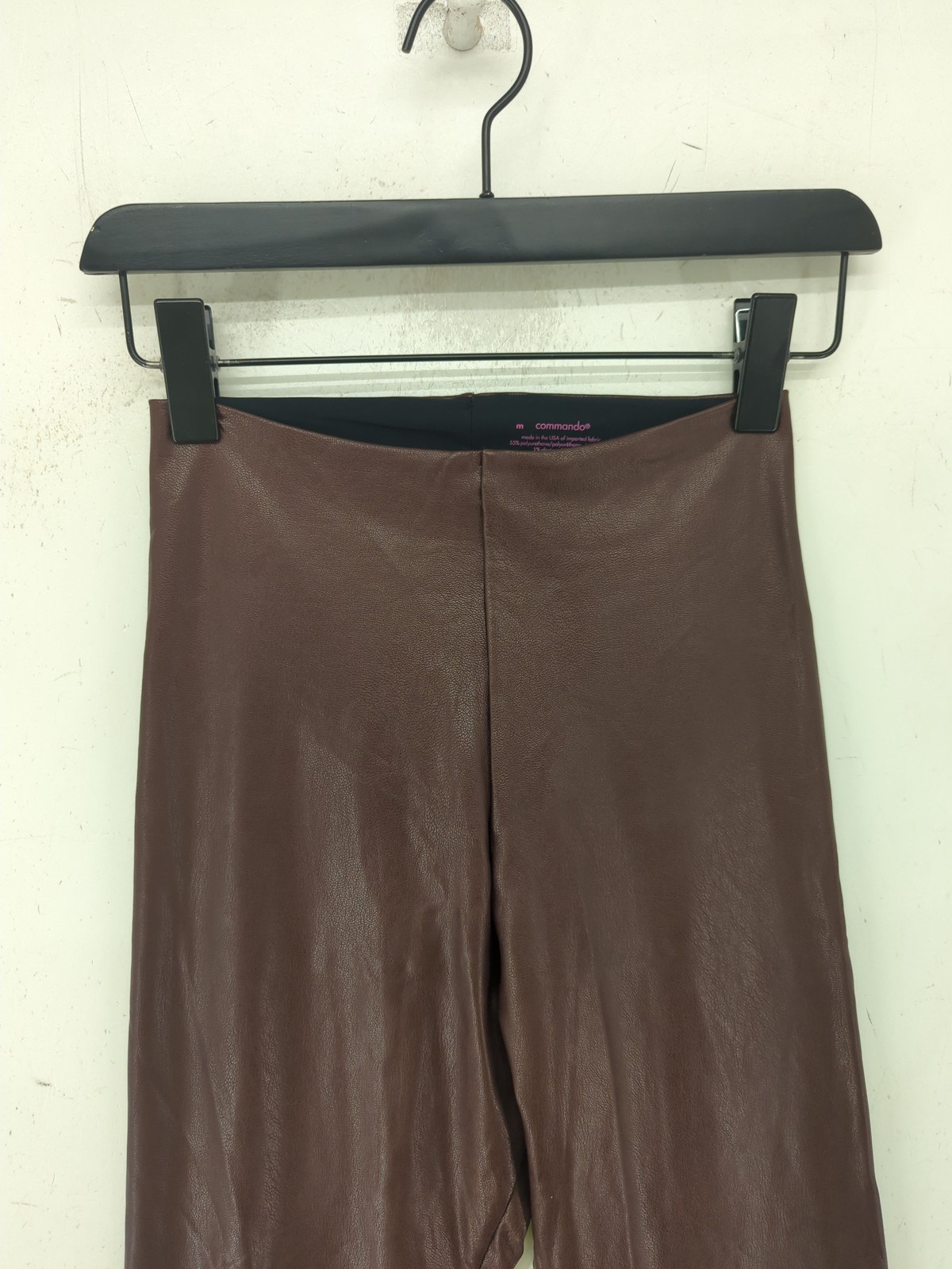 ALTRA Commando Leggings Donna M Marrone Altro con Elastan Viscosa Lunghezza Intera