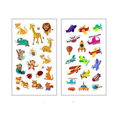 20 different Sheets Stickers for Kids, Cute Kids Stickers, classroom Animals