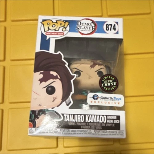 Funko Pop!: Demon Slayer - Tanjiro Kamado #874 Galactic Toys Chase Exclusive