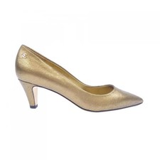 CHANEL G28063X31255 Pumps EU36.5 US6 Gold