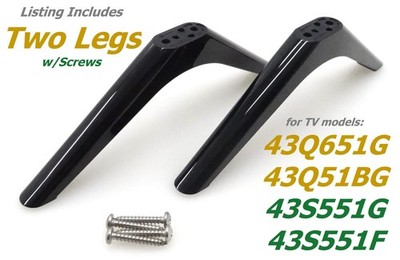 New TCL 43Q651G 43Q51BG 43S551G 43S551F TV Stand Legs w/Screws | eBay