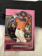 2025 Topps Museum Collection Pink Border SP #53/199 Yordan Alvarez (Astros)