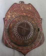 1942 CAPTAIN MIDNIGHT Secret Squadron Decoder Badge Membership #2 Radio Star