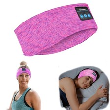 Wireless Sleep Headphones for Women - Bluetooth Headband for Side Sleepers wi