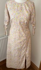 Nobody's Child Dress Esme broderie anglaise Midi Floral Size 10 beautiful dress