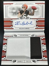 Dillon Gabriel 2025 National Treasures RC Jumbo Prime Auto Booklet /99 Browns KG
