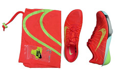 Nike Air Zoom Victory 2 Track Spikes FD8411 Atom knit Red Orange M 7.5 / W 9