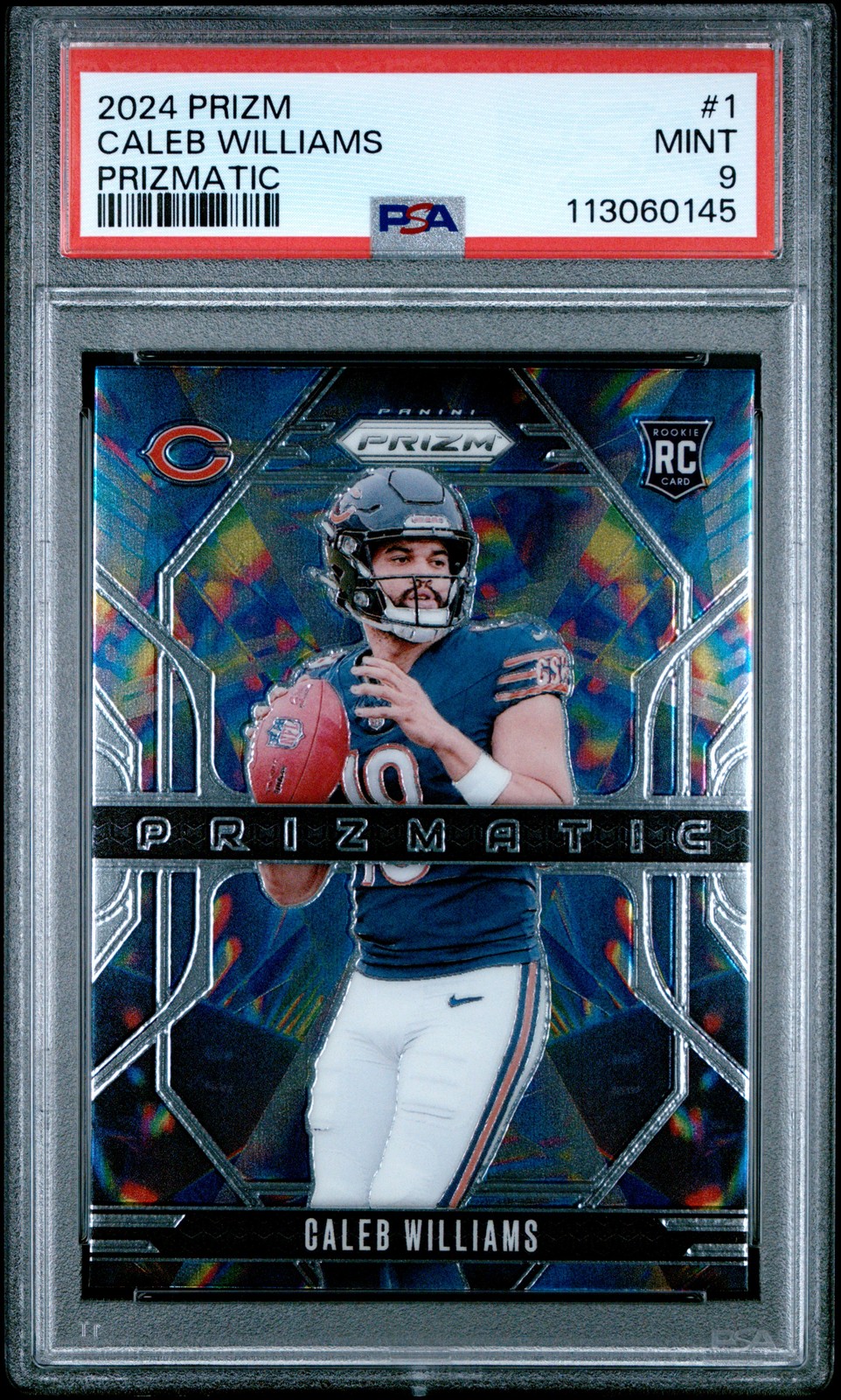 2024 PANINI PRIZM PRIZMATIC #1 CALEB WILLIAMS PSA 9