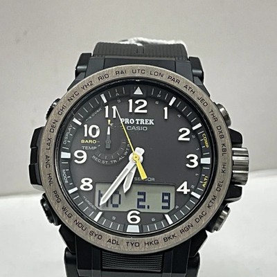 Casio Pro Trek PRW-51Y-1JF Tough Solar Radio Watch Used