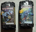 LEGO Dinosaurs Canister Lot (2001) - 6720 T-Rex & 6721 Mosasaurus Vintage NEW