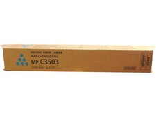 Ricoh 841816 MP C3503 Cyan Toner Cartridge Genuine OEM