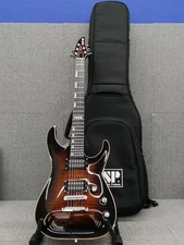 ESP E-II HORIZON NT FM Dark Brown Sunburst Electric Guitar Used Product