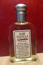 RAW VANILLA COLOGNE SPLASH BY COTY FOR MEN 1.7 OZ. No Box. Just Bottle