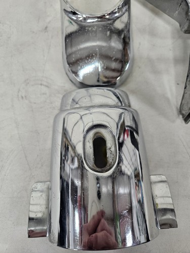 1955 1956 Chevy Auto Transmission Dash Gauge Chrome Speedometer/ And Column Set - Picture 7 of 9