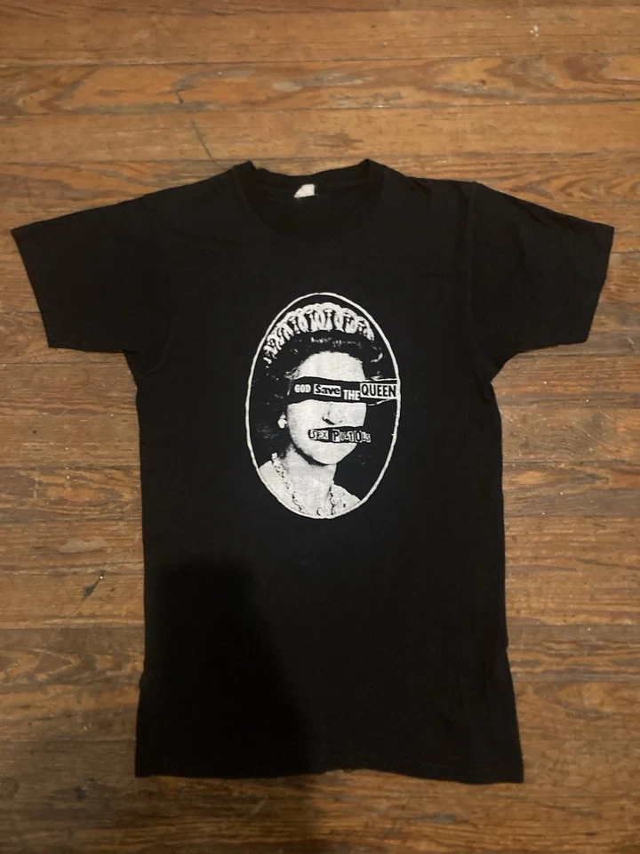 Sex Pistols vintage t-shirt Black Flag Dead Kennedys Clash Damned Exploited punk - Image 3 of 4