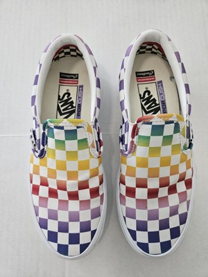 Vans Rainbow Checker SKATEboard Classics CUSTOMS Duracap 