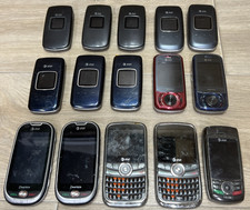 Lot of 15 Various ATT Pantech Cell Phones Not Tested AS-IS  Model in Descripti