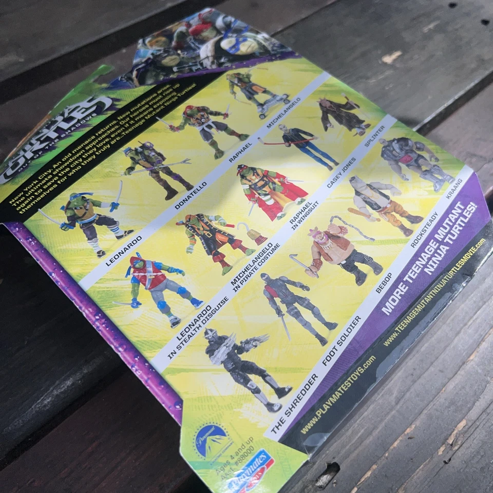 Figura TMNT de la película Teenage Mutant Ninja Turtles Donatello Out Of The Shadows 2016 Foto 3 de 4