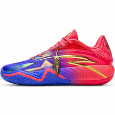 ANTA KAI 3 Men  s Low Top Basketball Sneakers Lace Up Colorblock Purple Pink