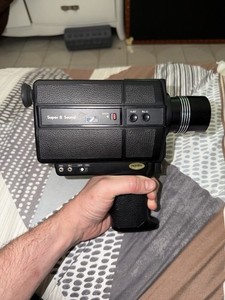 Keystone Synchro Sound 211-SL Super 8 Sound Zoom Reflex Camera 2X Zoom Lens
