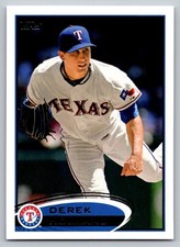 2012 Topps #34 Derek Holland Texas Rangers