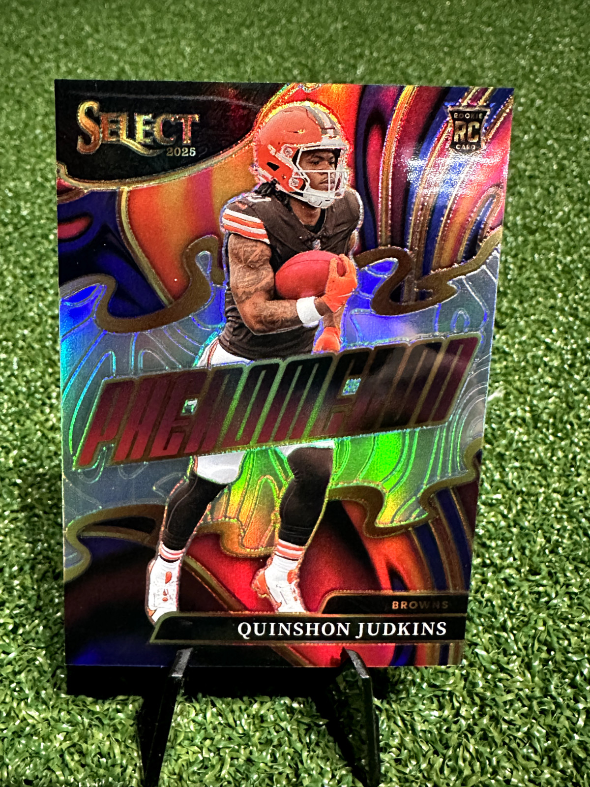 2025 Panini Select - Phenomenon Quinshon Judkins #6 Silver Prizm (RC)