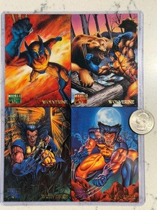 1995 Marvel Masterpiece Wolverine Uncut Promo Sheet/card 5x7