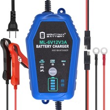 Mighty Max 6V/12V 3A Battery Charger  Maintainer for Altronix SMP3PMCTXPD8