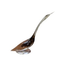 Murano Glass Pino SIGNORETTO - Glass Swan Sig...