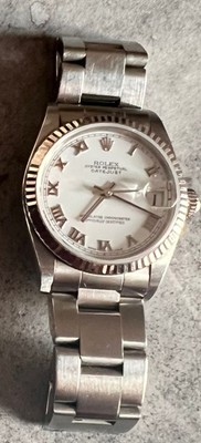 Rolex Datejust 178274 Silver Jubilee Bracelet with Silver Bezel