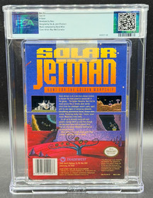 Solar Jetman Chasse Vaisseau Dor&eacute; Nintendo NES Scell&eacute; Neuf PSA 9.2 A+ PAS WATA