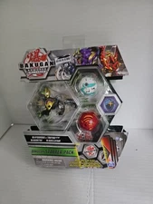 Bakugan Armored Alliance Start 3-Pac HYDOROUS X TRHYNO ULTRA Barbetra Auxilla T3
