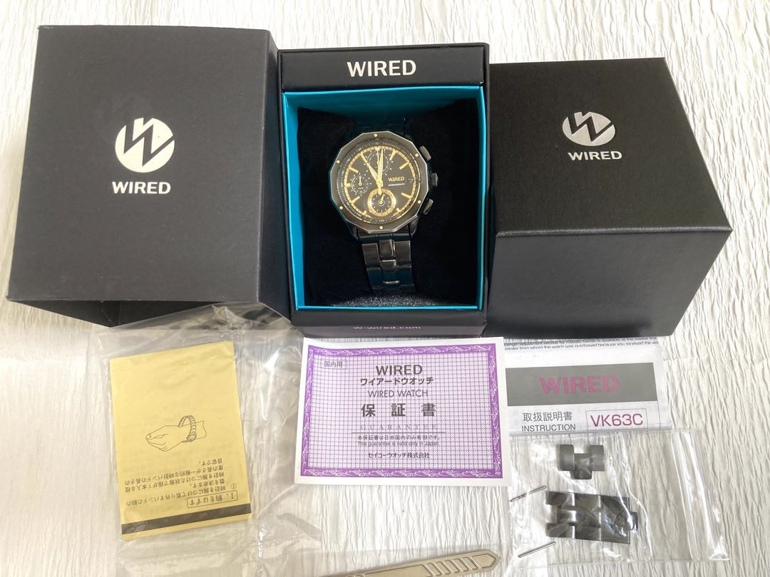 Seiko Wired Vk67-K018 Analog Quartz Men Men'S Watch Vintage