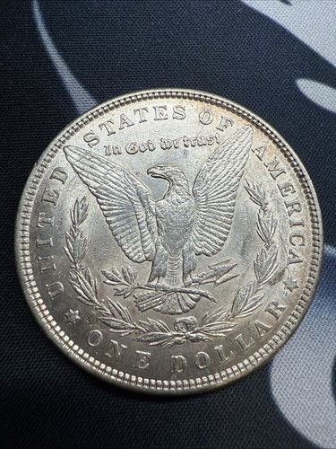 1896 P MORGAN SILVER DOLLAR! Nice AU/UNC - Picture 4 of 10
