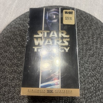 Star Wars Original Trilogy NEW FACTORY SEALED Remastered VHS Box Set 2000