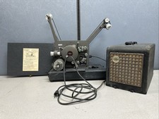 Movie-Mite C-55 16mm Sound Projector  Case Tested With Video Vintage Antique