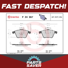 Brake Pads Set fits VOLVO S40 Mk2 2.4D Front 06 to 10 Brembo 30683274 30714791