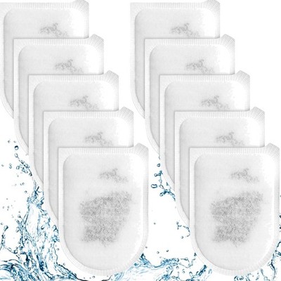 Filterpads für Tetra EasyCrystal C600 Aquarium Filter 10er Pack mit Aktivkohle
