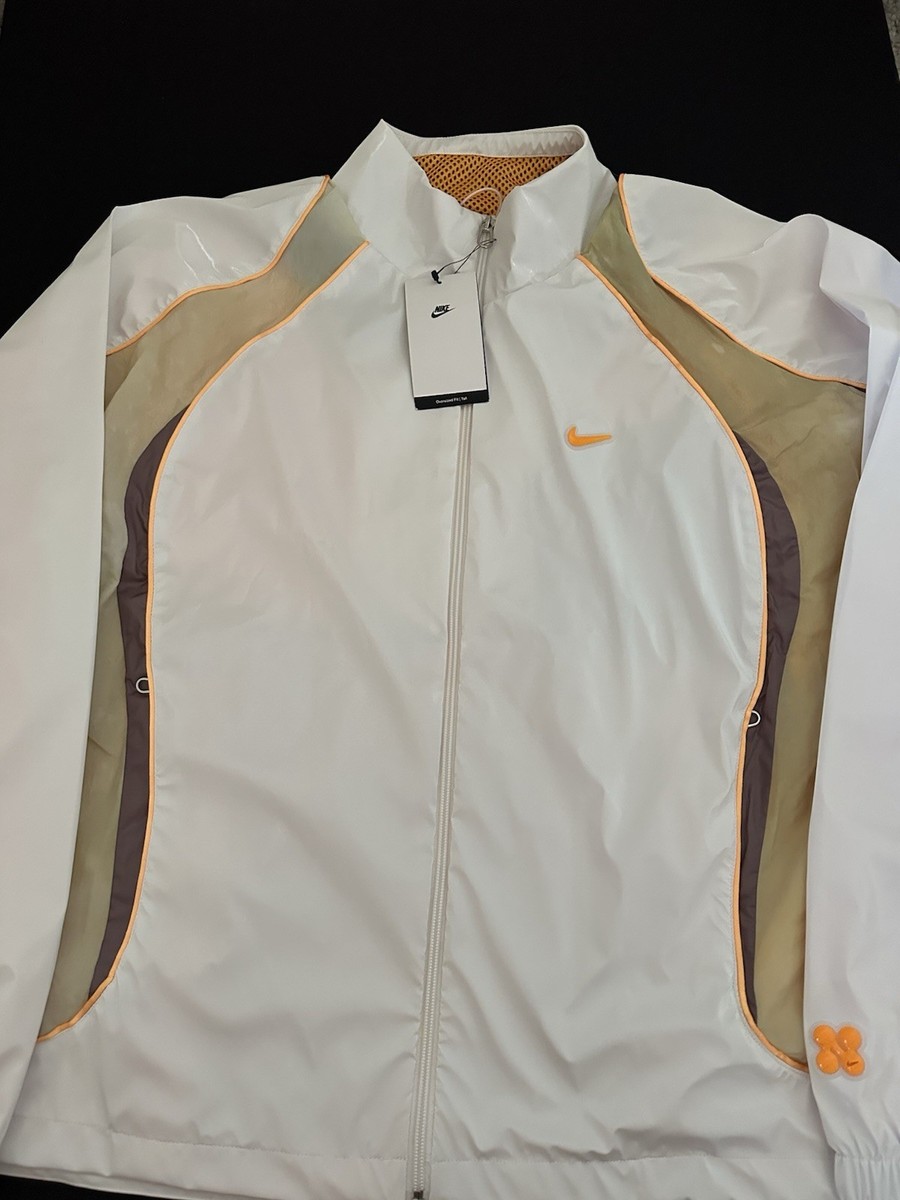 Nike Project FROG Track Jacket WhiteOliveAura Taupe Sundial Men Sz