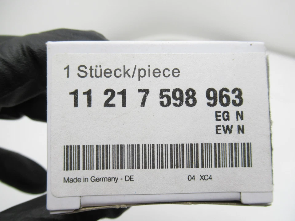 Carcasa de rodamiento guía BMW 2012-2018 roja 11217598963 OEM Foto 4 de 4